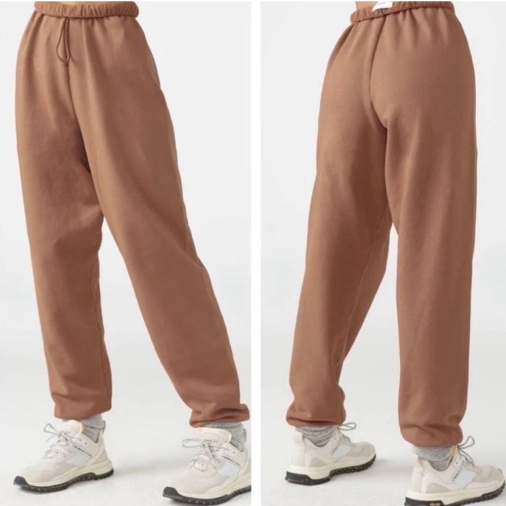 Joah Brown Oversized Jogger S/M - Terracotta